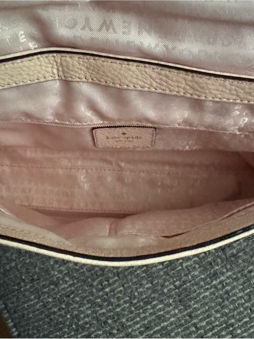 Kate Spade Pink Quilted Leather Crossbody Bag - Picture 11 of 11